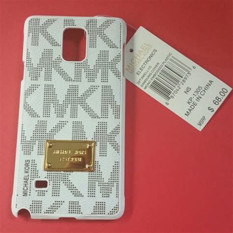 michael kors note 3 case|Michael Kors 76 White Samsung Galaxy Note 3 Screen Phone .